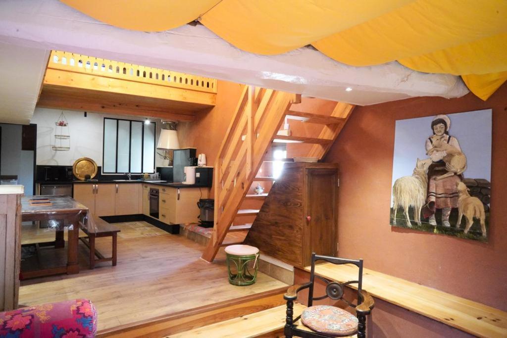 Le Lauriolle Villa Bilheres en Ossau Exteriör bild